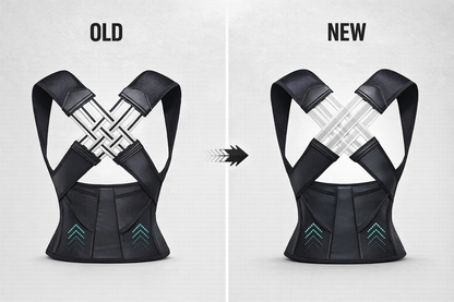 Posture corrector (Moderate Support) | Ideal Aid to Correct Posture & Relieves Pain (Black)